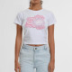 Karl Kani Γυναικεία κοντομάνικη μπλούζα Signature Bubblegum Short Tee